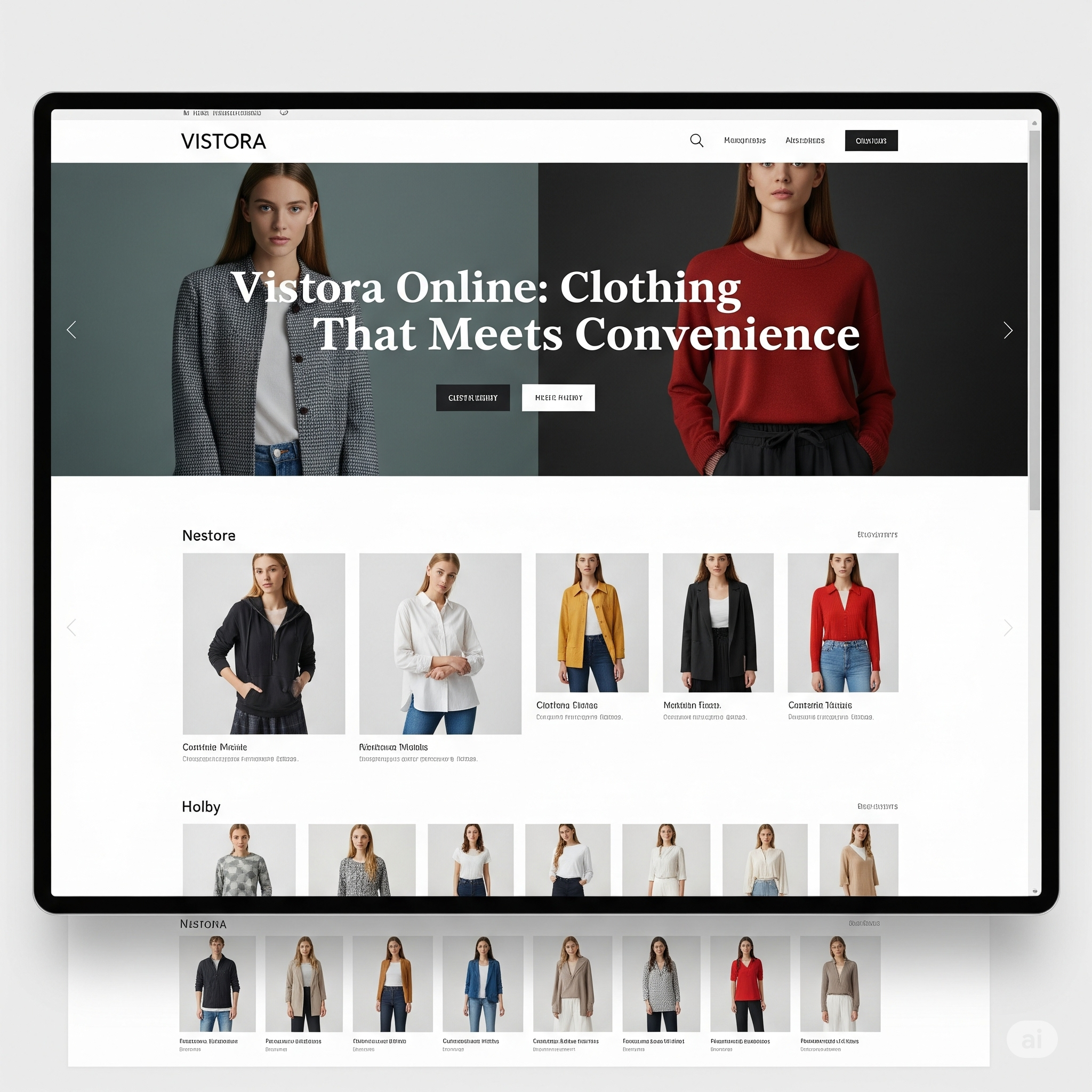 Step Into Style with Vistora Online: Clothing That Meets Convenience