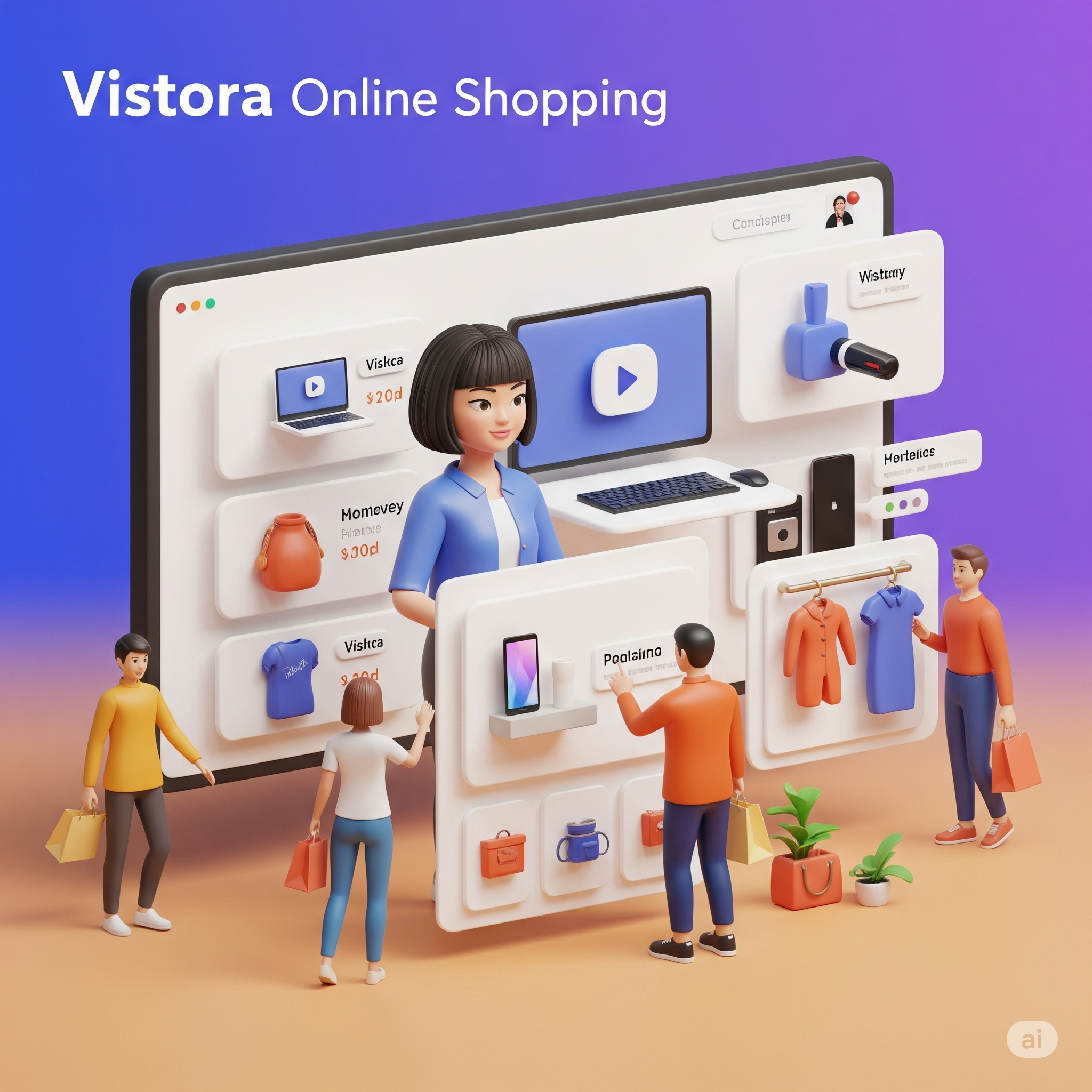 🛍️Why Shop at Vistora Online? Because Convenience Meets Everything Here!